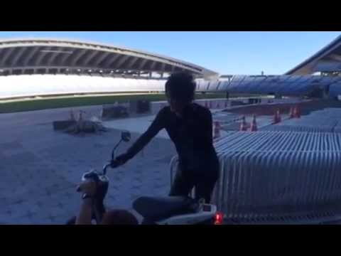 GLAY EXPO2014「大反省会」TOKI電動スクーター発進動画