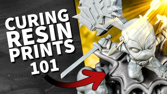 How to Post-Cure Your Resin 3D Prints
