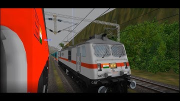 MSTS/OR 22919 MGR CHENNAI AHMEDABAD HUMSAFAR EXPRESS CROSSING LATE RUNNING 11019 KONARK EXPRESS