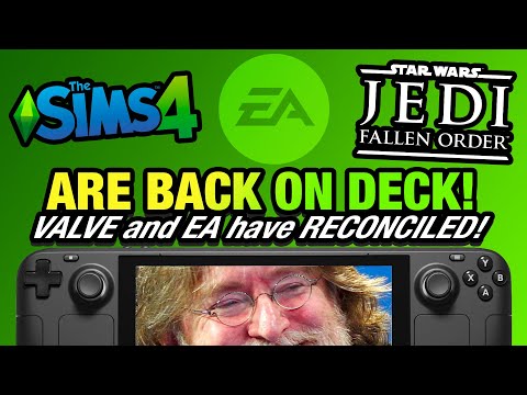 Valve has FIXED EA games on the Steam Deck - Sims 4 and Jedi Fallen Order marked as PLAYABLE AGAIN!