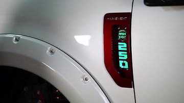 Custom Side Fender Badge Removal and Install for 2017+ Super Duty® Trucks