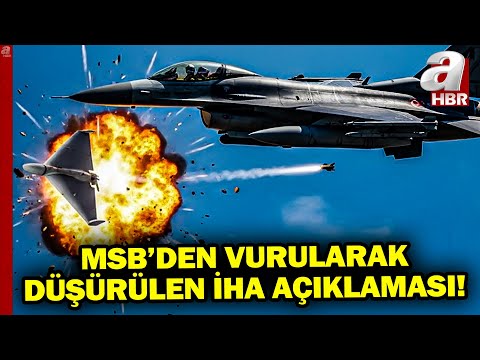 Turkish Ministry Of National Defense Issues Statement On Shot Down UAV A Haber 