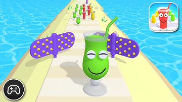 Juice Run - Gameplay Walkthrough Part 50 - Basic Solution Levels 233-235 (iOS, Android)