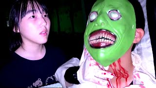 クラブのみんなと肝試しを楽しみ夏を締めくくる三姉妹