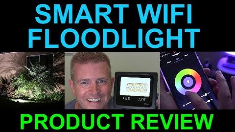 25W Smart WiFi RGBCW Floodlights Landscape Accent Stage Lighting App Alexa Control by ChangM Review