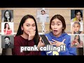 Prank Calling Filipino YouTubers w/ Pamela Swing! | ThatsBella