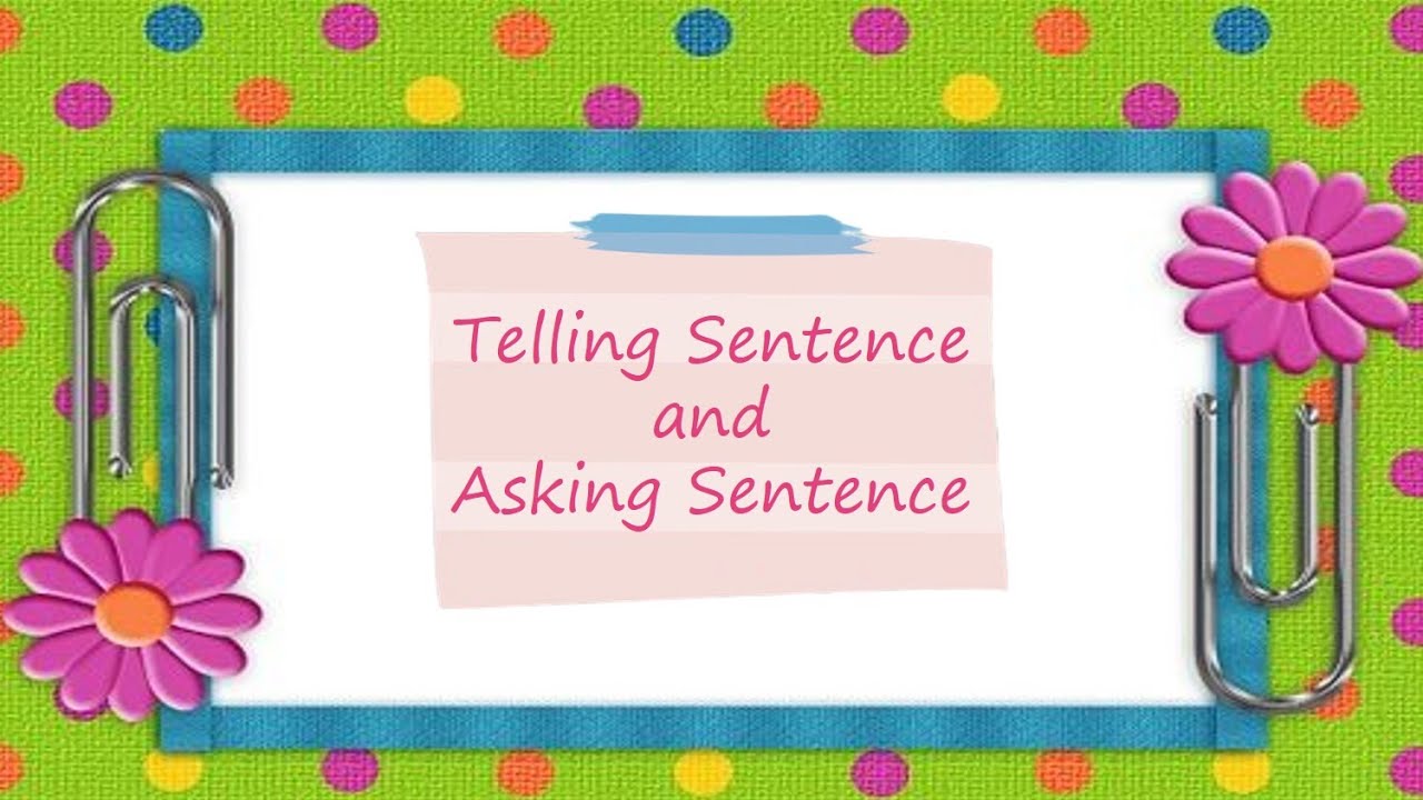 telling-sentence-worksheet-grade-1