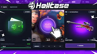UPGRADER BEST GAME MODE ON HELLCASE ! HELLCASE PROMO CODE 2025 ! HELLCASE GIVEAWAY 2025 ! CS2 2025 !