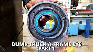 Line Boring & Bore Welding Caterpillar 730 Dump Truck A-frame Eye | Part 1 | Sir Meccanica WS2