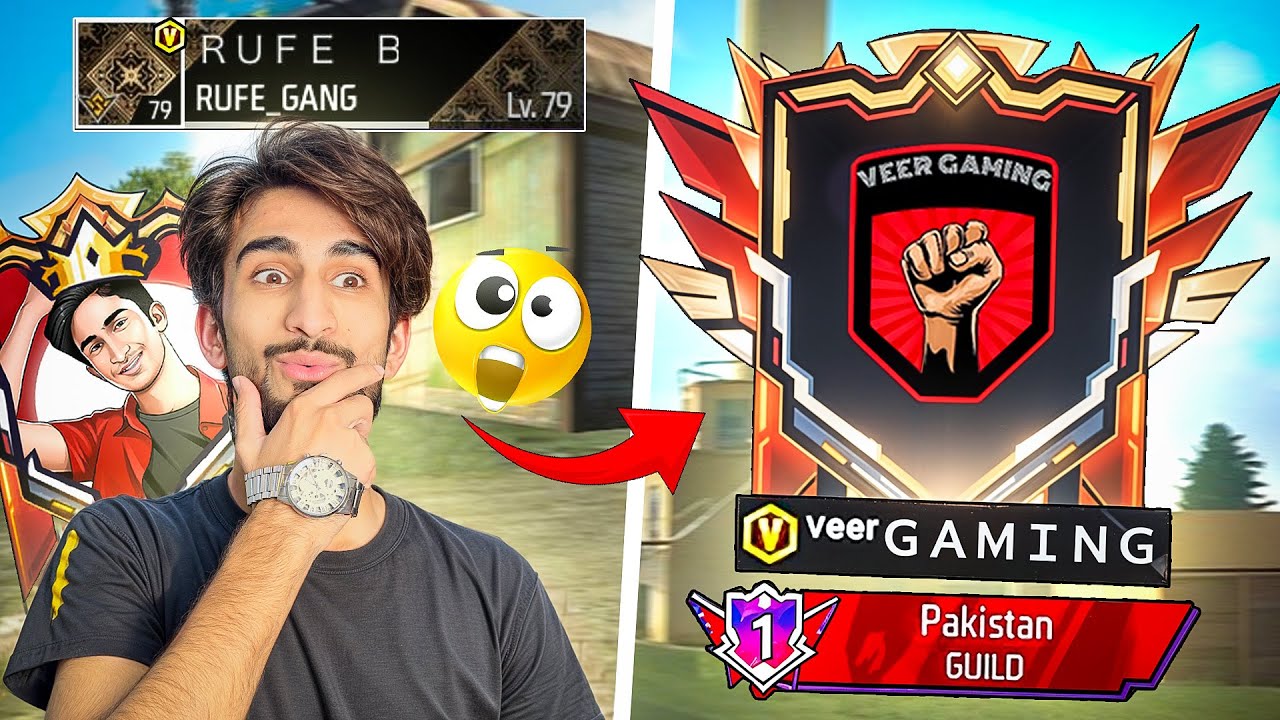 Clash With NO.1 Guild Of PAKISTAN - New Vs Old 😱 - Garena Free Fire
