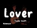 Taylor Swift - Lover Remix Feat. Shawn Mendes (Lyric Video)