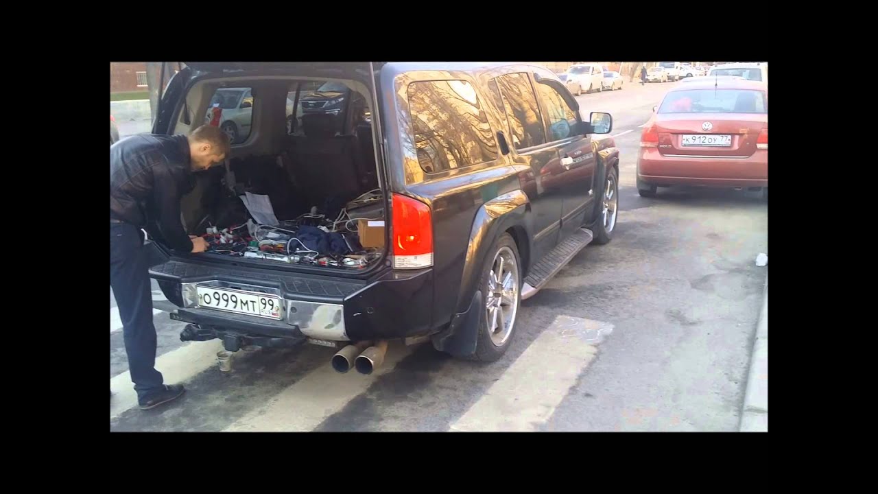 Nissan Armada QX56 FULL AIR SUSPENSION YouTube