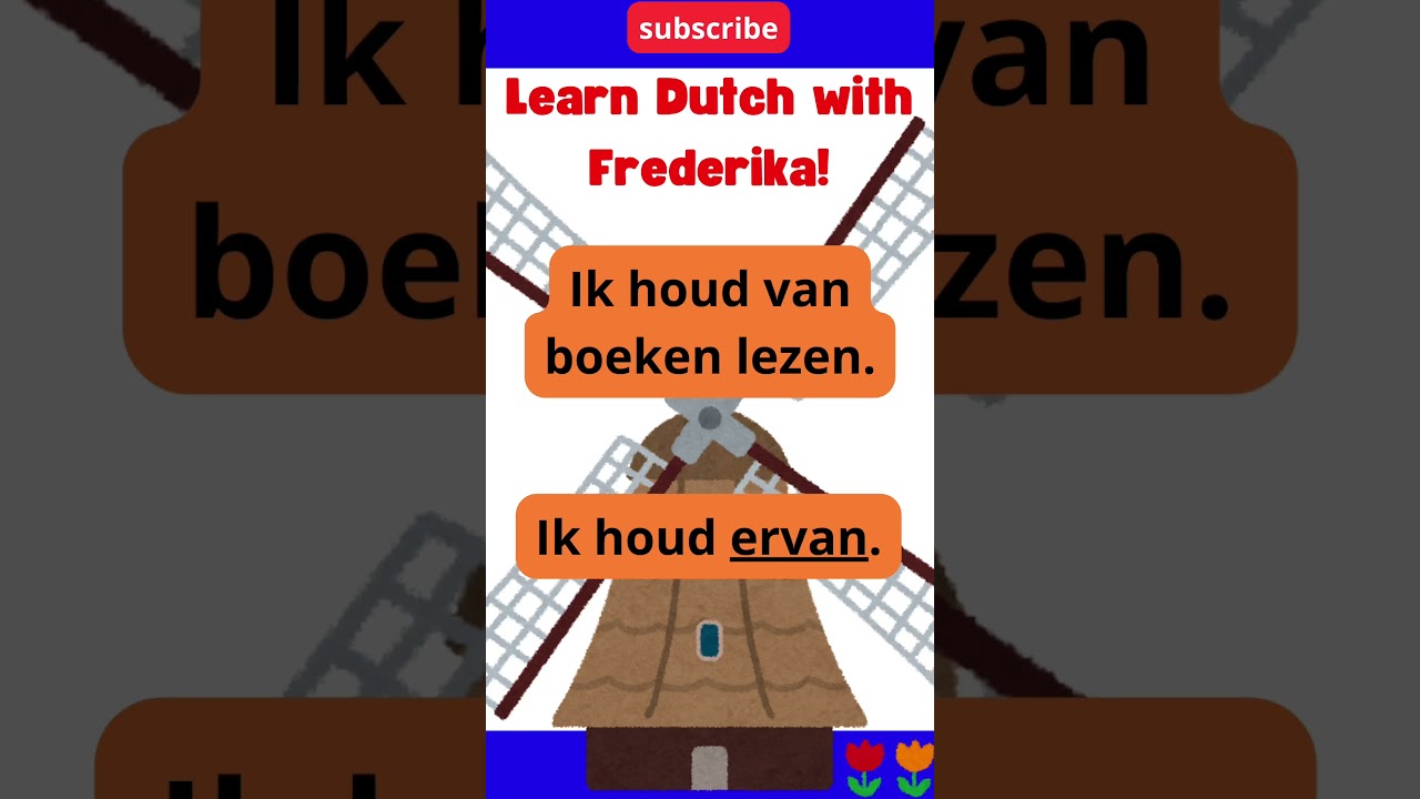 SPEAK DUTCH! How to learn Dutch 