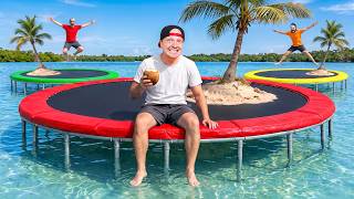 50 Extreme Ways To Use A Trampoline!