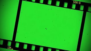 Best 5 Film Strip Green Screen Footages | Royalty Free Film Reel Green Screen | Film Roll Effect