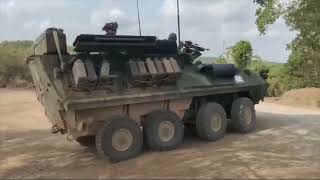 การฝึกดำเนินกลยุทธ์ด้วยกระสุนจริง (CALFEX) จัดเต็มอาวุธ BTR STRIKER 2024