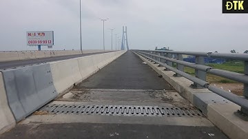 Đường về miền tây qua cầu Cao Lãnh và Vàm Cống