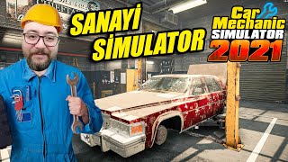 YENİ SANAYİ SİMULATOR // DÜKKANDA ARABALARI TAMİR EDİYORUZ #1 | CAR MECHANIC SIMULATOR 2021 !! screenshot 5