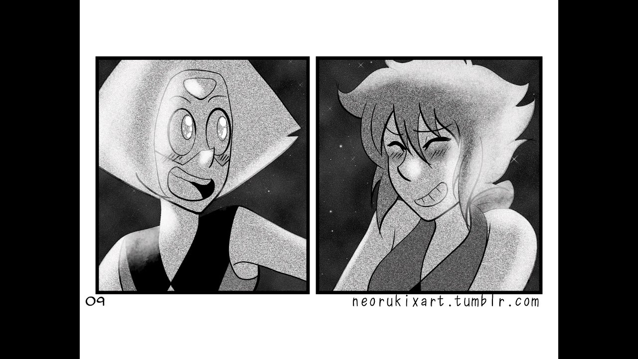Lapidot cómic, español. Artista: Neorukixart. Steven Universe