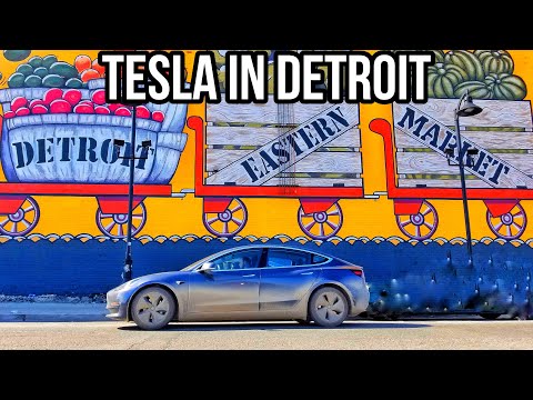 Autopilot in THE MOTOR CITY | Detroit | Downtown Driving | Stoplight Warning | Driving Vlog