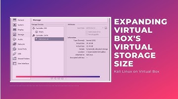 Extending VDI storage memory in Virtualbox