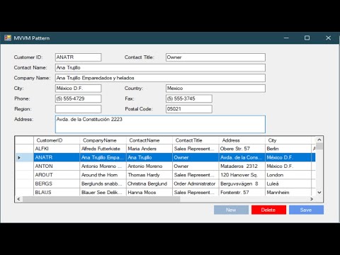 C# Tutorial - Getting Started with Model View View-Model (MVVM) | FoxLearn