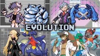 Evolution of Pokémon Champion Battles (1996 - 2016)