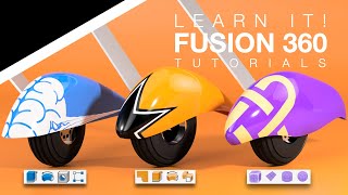 Autodesk Fusion 360 -  Solid, Surface, & Form Modeling Tutorial - RC Airplane Wheel Fairings/Pants