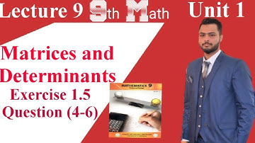 9th class math chapter 1 exercise 1.5 Question (4-6) , smart syllabus