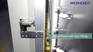 Insulating glass machine with sealing robot