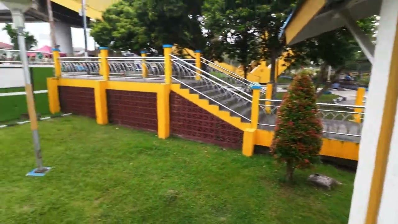 Mau masuk ke museum di taman tuan Kadi pintunya di kunci 😅🏡🧚