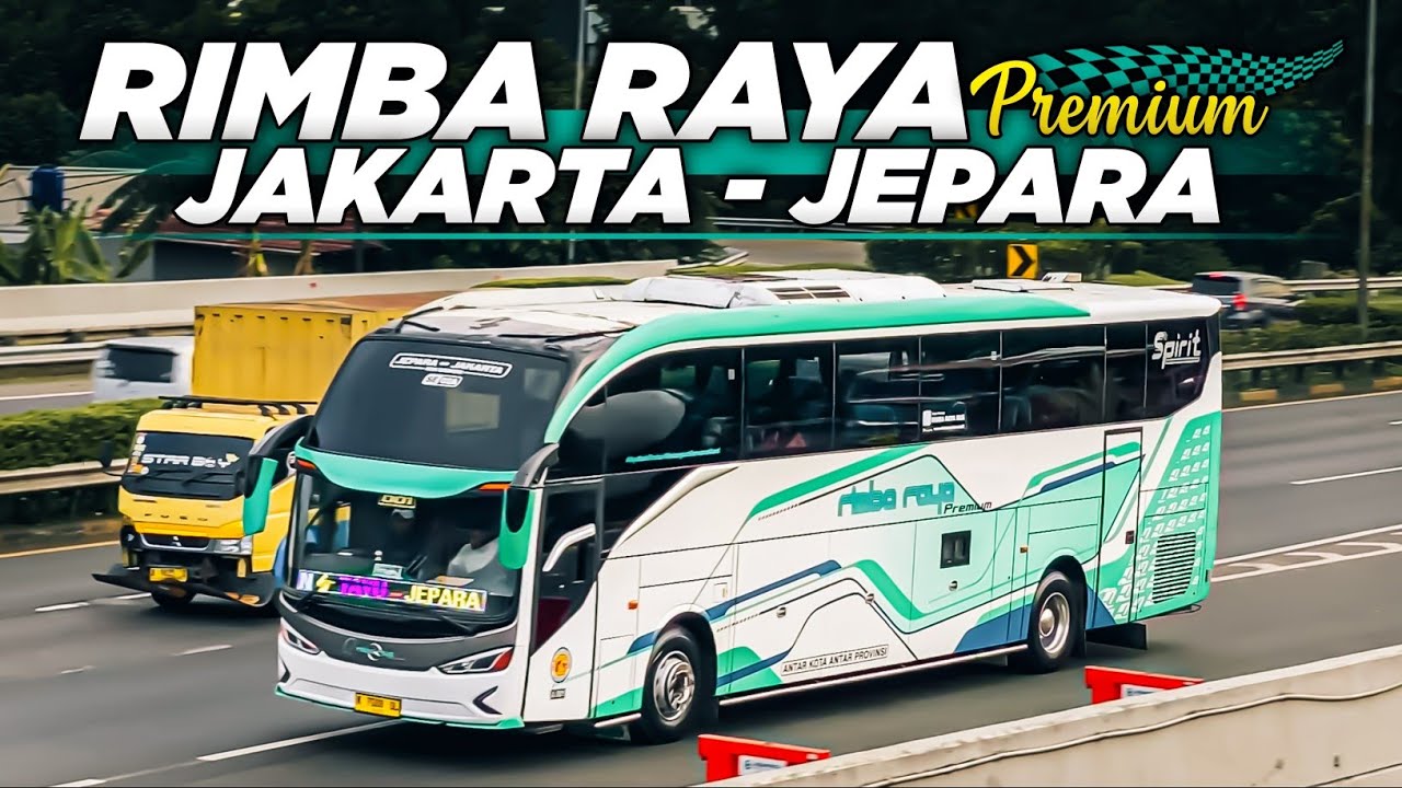HUNTING BUS ANGKATAN SORE DI TOL JORR || RIMBA RAYA PREMIUM - YouTube
