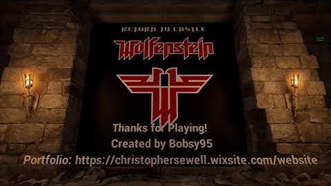 Return to Castle Wolfenstein - Unreal Engine 4 - E1L1 Remake - Level Walkthrough Work in Progress!