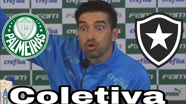 Abel Ferreira falando na coletiva, Palmeiras X  Botafogo, Mundial de clubes