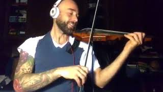 Video thumbnail of "Counting stars violin remix - no voice - C#m key"