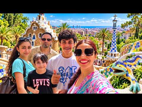 We spent a day at Barcelona’s most iconic park! 🌴✨