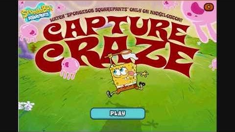 SpongeBob Games: Capture Craze Gameplay