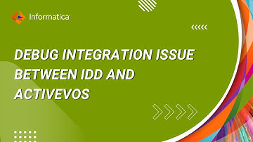 How to debug integration issue between IDD and ActiveVOS