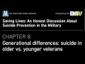 Generational differences: suicide in older vs. younger veterans