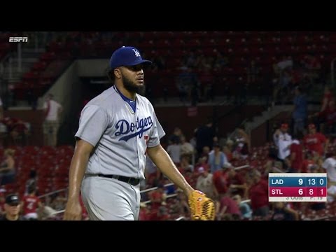 LAD@STL: Jansen strikes out Grichuk to secure the win