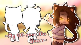 My OC over the years|1k subscribers|