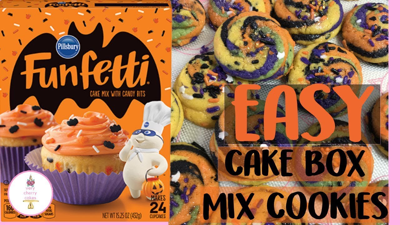 HOW TO MAKE COOKIES WITH CAKE BOX MIX - YouTube