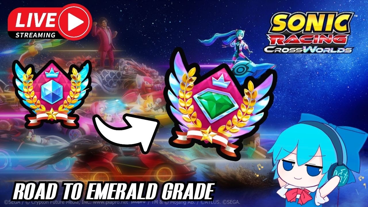 Sonic Racing Crossworld - Legend Competition [ROAD TO EMERALD GRADE] (16 July, 2026)