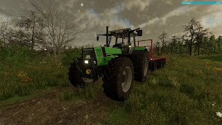 Landwirtschafts Simulator 22 ZEITDRUCK BEIM BALLENLADEN MIT 2 MB-TRAC UND DEUTZ SCHLEPPERN
