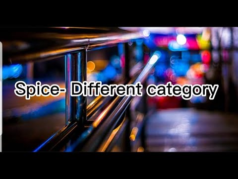 Spice- Different category (lyrics)