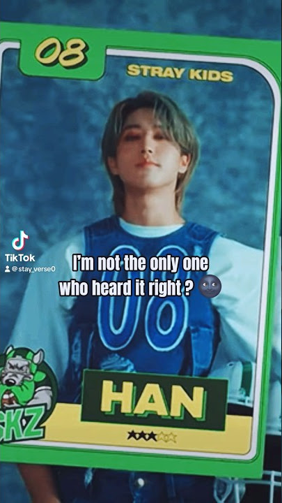 Han’s misheard lyrics in Super Bowl   #straykids #hanjisung #misheardlyrics