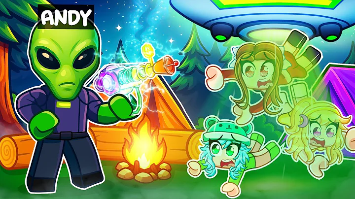 I Pretended to be A ALIEN In 99 Nights In The Forest! (Roblox)