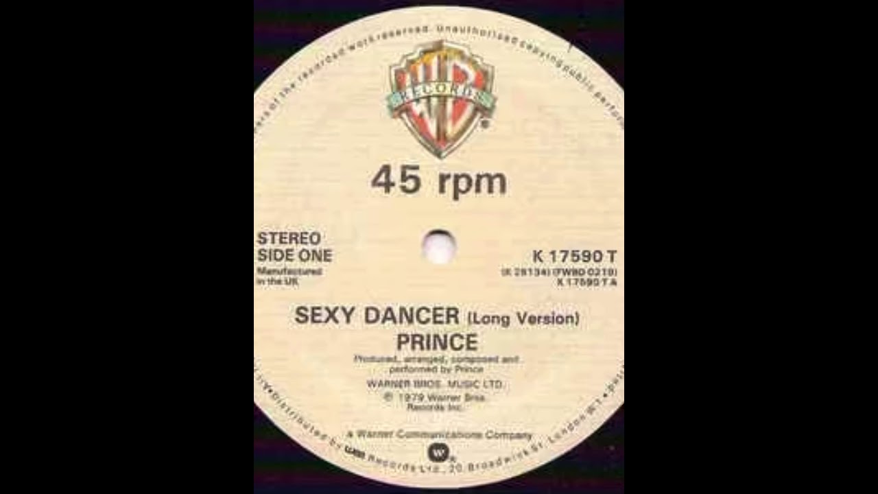 Sexy Dancer (12” version) - Prince - YouTube