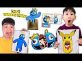 Gấu Đỏ TV -Cuộc Thi Vẽ Pikachu Và Vẽ Nhân Vật Blue Trong ROBLOX RAINBOW FRIENDS  - Hà Sam Chấm Điểm