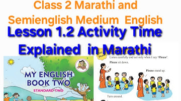 Class 2 Lesson 1.2 "Activity Time "